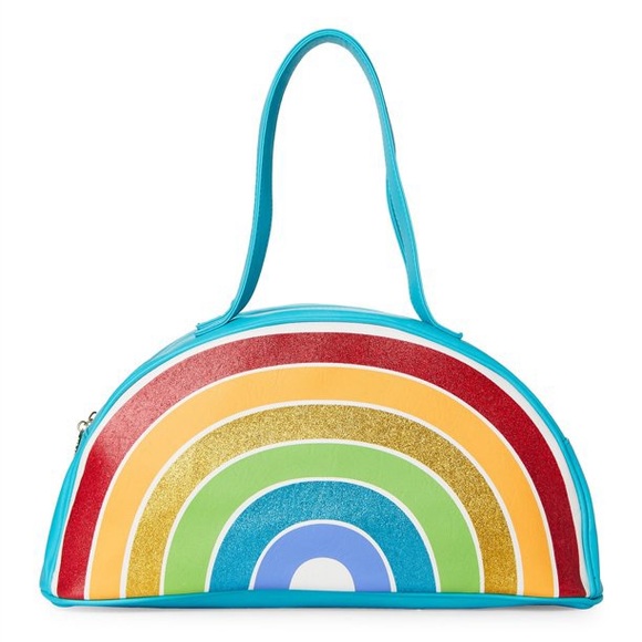 Betsey Johnson Handbags - Betsey Johnson rainbow cooler bag